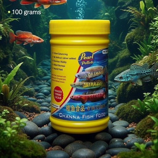 Channa (Snakehead) Sinking Pellets (100g)