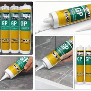 WACKER GP General Purpose Silicone Sealant | 100% Original wacker Silicone | Strong Waterproof Seal | German Technology